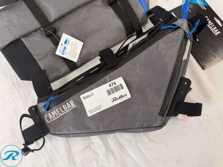 CamelBak M.U.L.E. 12L Handlebar and Frame Pack with 2L Quick Stow Hydration Reservoir - Roller Auctions