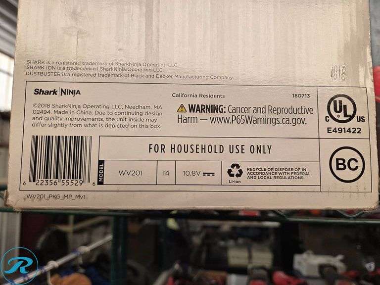 Shark ION W1 Cord-Free Handheld Vacuum and Rug Doctor Multi-Surface Spray Mop - Roller Auctions