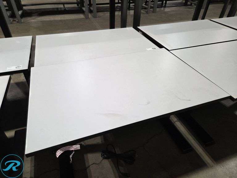 (2) Electric Adjustable Height Desks, 46" x 29"