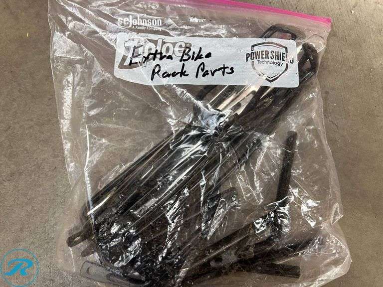 Tray of Extra Bicycle Rack Parts - Roller Auctions