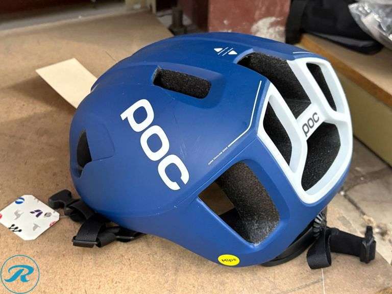POC Ventral MIPS Bicycle Helmet, Lead Blue Matt, Size M/54-59 cm - Roller Auctions