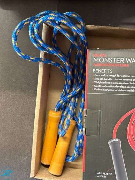Jump Ropes and Lifeline Monster Walk Resistance Bands Set - Roller Auctions