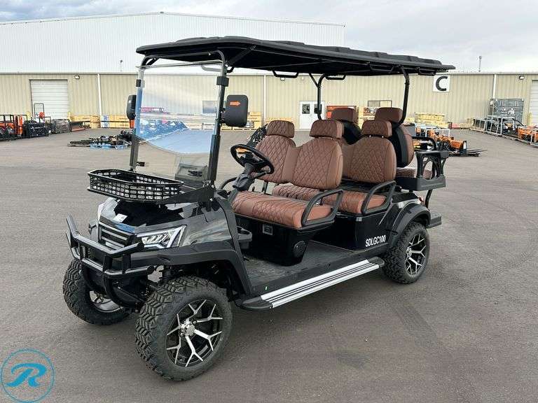 New 2025 SD Lanch SDLGC100 6-Seat Golf Cart - Roller Auctions
