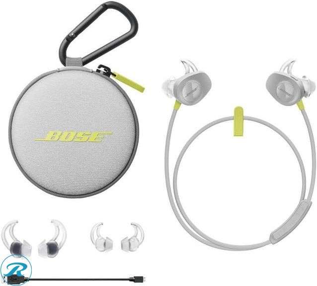 Bose SoundSport Wireless Headphones, Citron - Refurbished/Like New - Roller Auctions