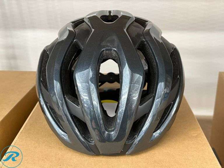 Giant Rev Pro MIPS Helmet, Gloss Metallic Black, Size Small - Roller Auctions