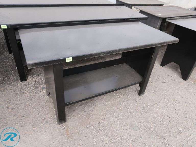 New Kit Containers Metal Work Bench, 60" x 28" - Roller Auctions