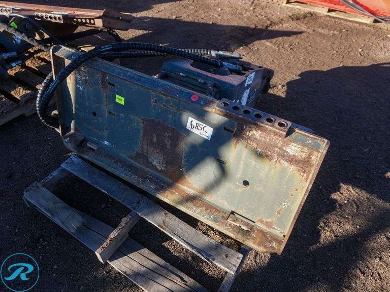 Bobcat B850 Hydraulic Breaker Attachment To Fit Skid Steer Loader - Roller Auctions