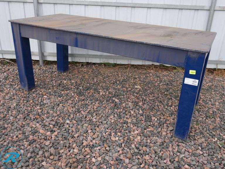 New Steel Nesting Table, 68" x 36" x 33" High - Roller Auctions