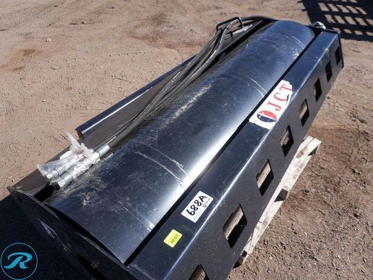 JCT Hydraulic 72" Vibratory Roller Attachment To Fit Skid Steer Loader - Roller Auctions
