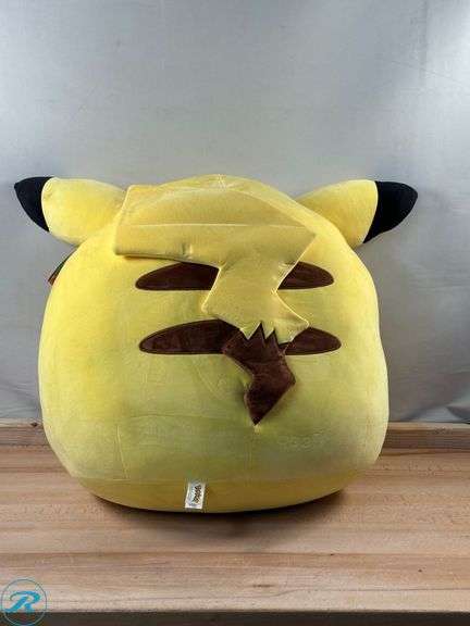 (2) Squishmallows: 24” Pokémon Plush, Pikachu- Used/ Damaged - Roller Auctions