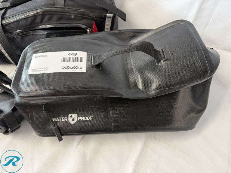 Arkel, Topeak, and Giant Waterproof Bicycle Bags - Roller Auctions