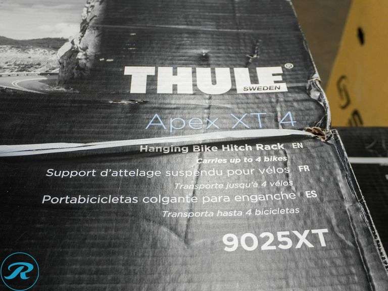 Thule Apex XT Swing Hanging Hitch Mounted 4-Bike Rack - Roller Auctions