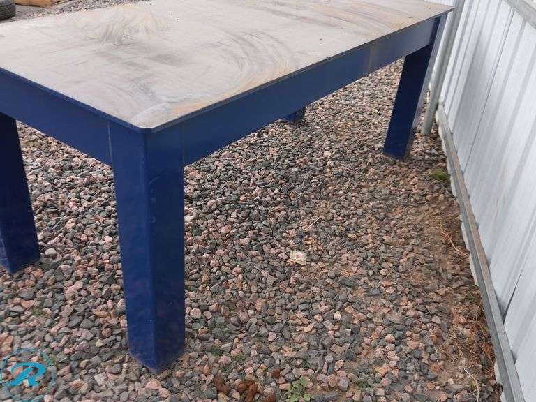New Steel Nesting Table, 96" x 36" x 33" High - Roller Auctions