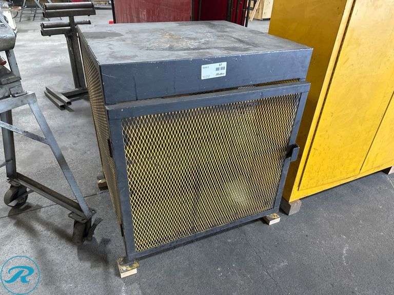Metal Storage Cabinet, 34” x 30” x 40”