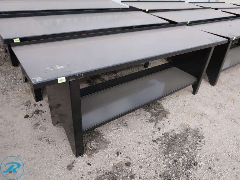 New Kit Containers Metal Work Bench, 90" x 28" - Roller Auctions