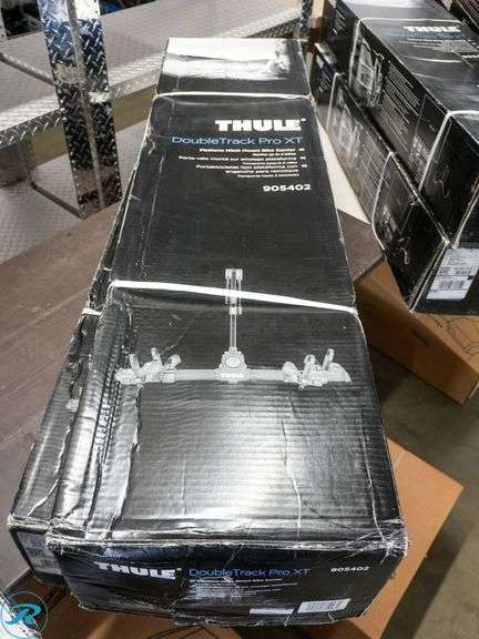 Thule DoubleTrack Pro XT Platform Hitch Mounted 2-Bike Carrier - Roller Auctions