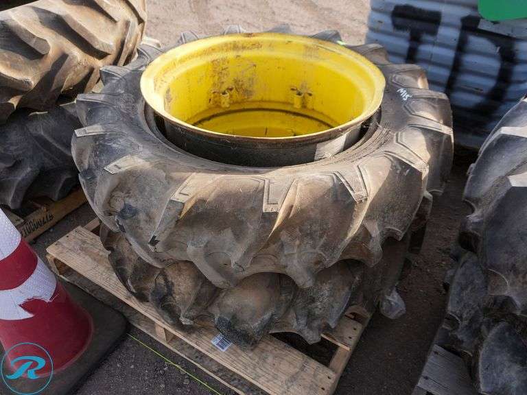 (2) Firestone 11.2-24 Equipment Tires w/ Rims - Roller Auctions