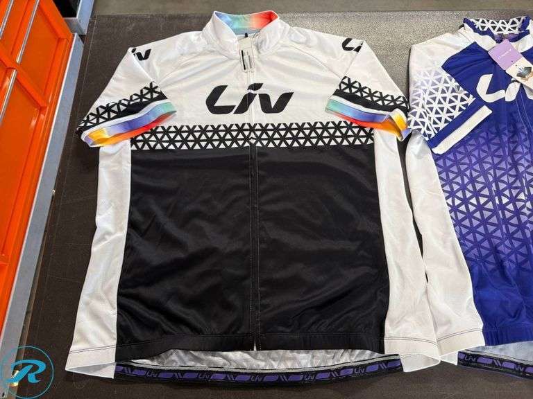 (3) Women’s Cycling Jerseys, Size L/XL - Roller Auctions