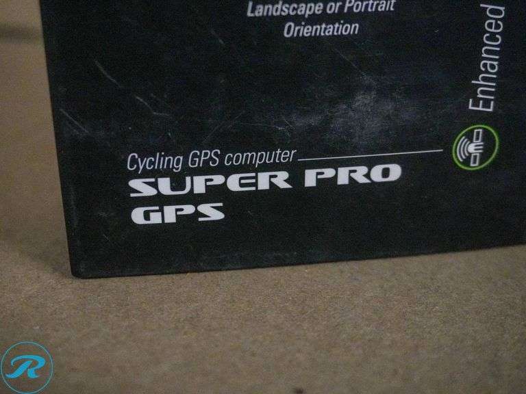 (2) Lezyne Cycling GPS Computers: Super Pro GPS and Macro Plus GPS - Roller Auctions