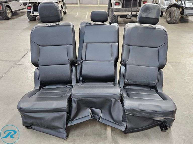 (2) Sets Of Ford Explorer Police Interceptor SUV Seats - Roller Auctions