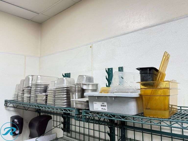 Stainless Steel and Plastic Food Pans, Inserts, and Containers