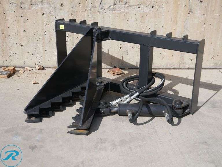 New JCT Hydraulic Tree Pulling Attachment to Fit Skid Steer Loader ...