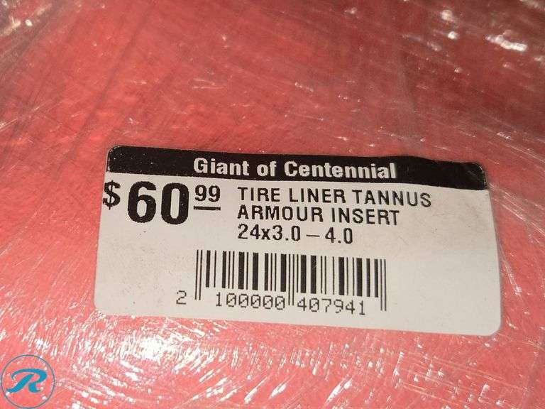 (10) Tannus Armour Tire Inserts for Bicycle Tires - Roller Auctions