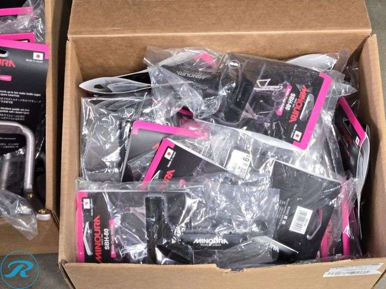 (2) Boxes of Minoura SBH-300 Saddle Bottle Cages - Roller Auctions