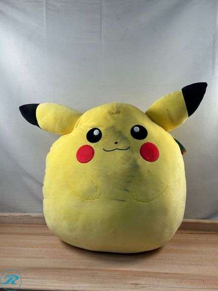 (2) Squishmallows: 24” Pokémon Plush, Pikachu- Used/ Damaged - Roller Auctions