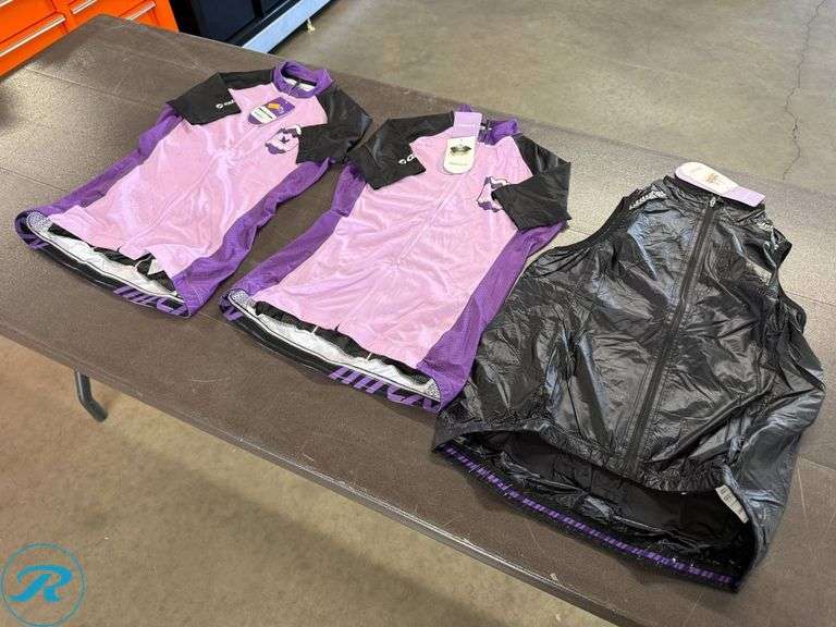 Liv Cycling Apparel: (2) Race Day Women’s Jerseys and Cefira Wind Vest, Size S - Roller Auctions