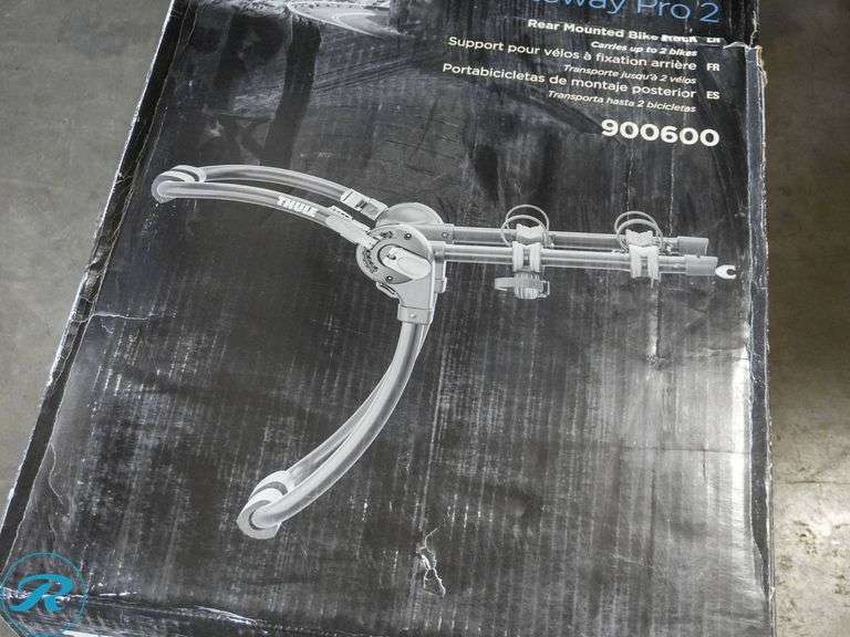 (2) Thule Gateway Pro 2 Rear Mounted 2-Bike Racks - Roller Auctions