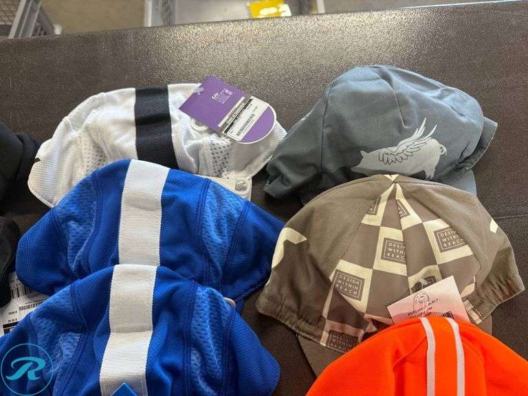 Tray of Cycling Caps - Roller Auctions