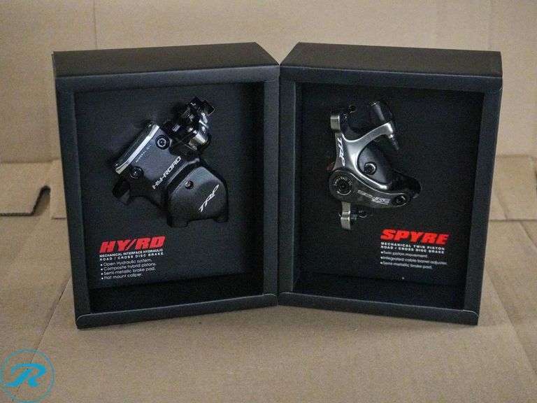 TRP HY/RD Hydraulic and Spyre SLC Mechanical Disc Brake Calipers - Roller Auctions