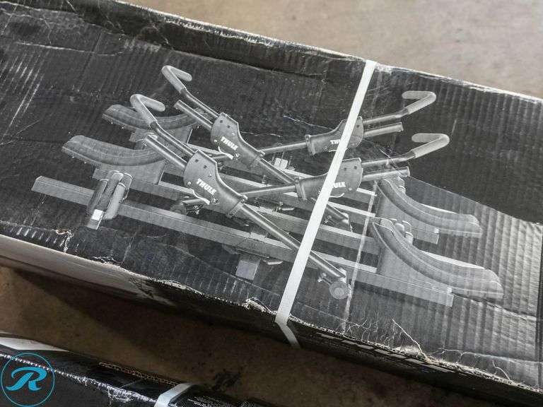 (2) Thule T2 Classic Add-On Platform 2-Bike Racks - Roller Auctions