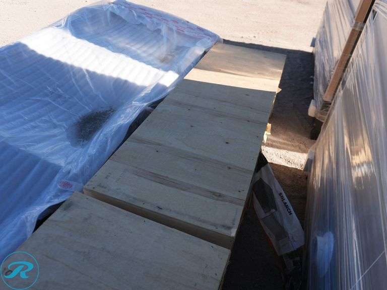 New SD Lanch SDLC1220 Metal Carport, Enclosed Sides, 12' x 20' - Roller Auctions