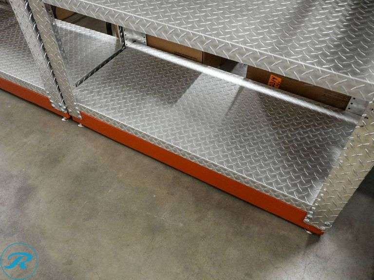 (2) 6-Tier Aluminum Shelving Units - Roller Auctions