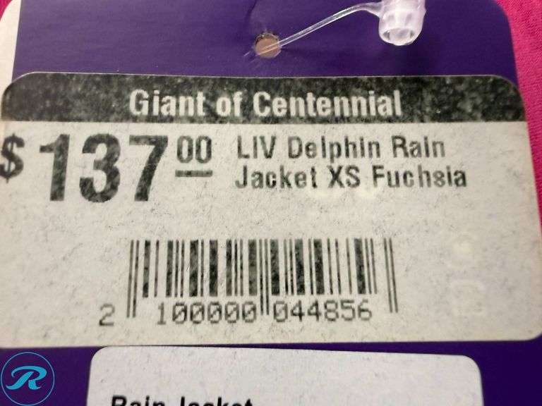 (3) Liv Women’s Rain/Wind Jackets, Size XS/S - Roller Auctions