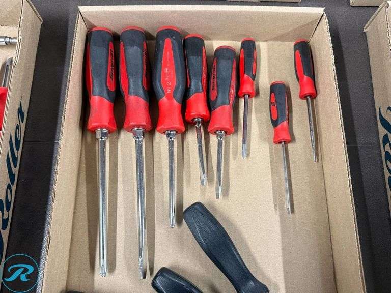 Tray of Snap-On Screwdrivers - Roller Auctions