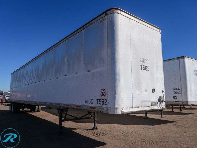 1993 Dorsey T/A Van Trailer - Roller Auctions