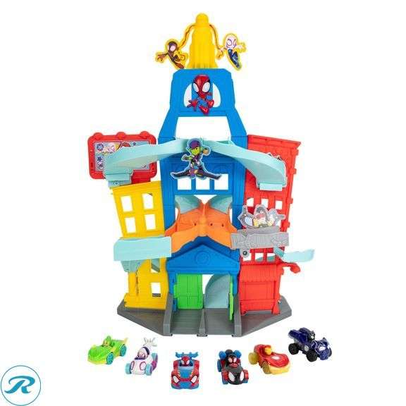 Marvel Spidey and Friends Amazing Metals City Track Set - New - Open Box - Roller Auctions