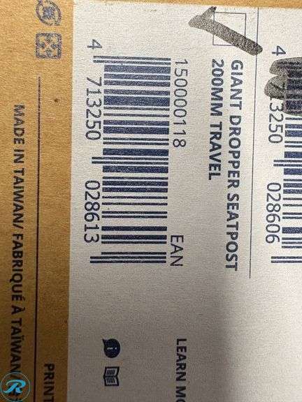 Giant Dropper Seatpost, 200mm Travel, Black - Roller Auctions