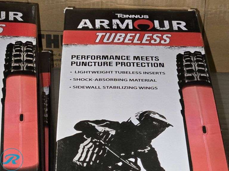 (4) Tannus Armour Tubeless Inserts for 27.5” and 29” Wheels - Roller Auctions