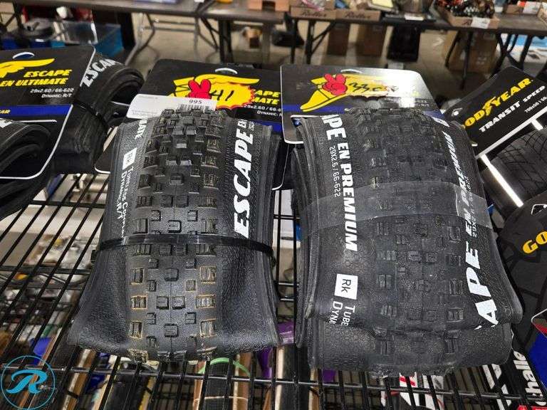 (2) Goodyear Bicycle Tires Escape and Escape Premium Models - Roller Auctions