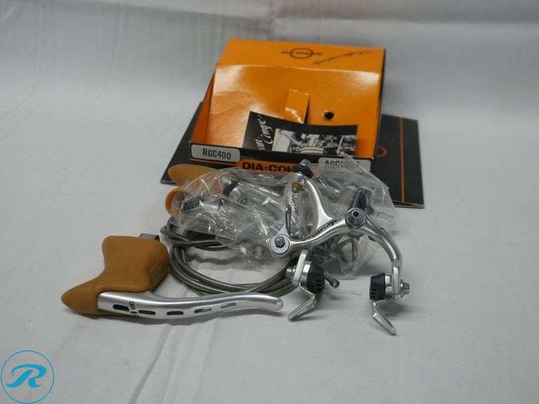 Dia-Compe Royal Gran Compe 400 Bicycle Brake Set with Levers - Roller Auctions
