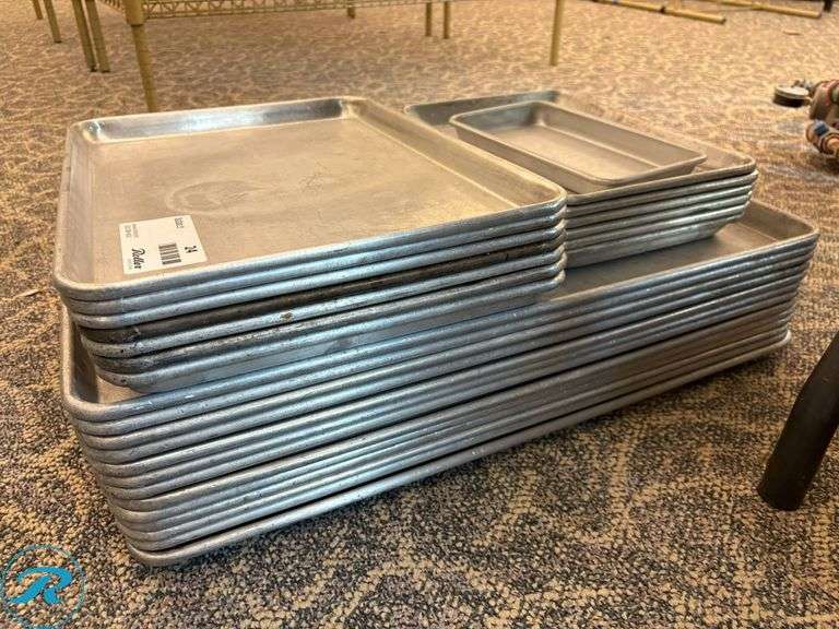 Half and Full Size Aluminum Sheet Pans