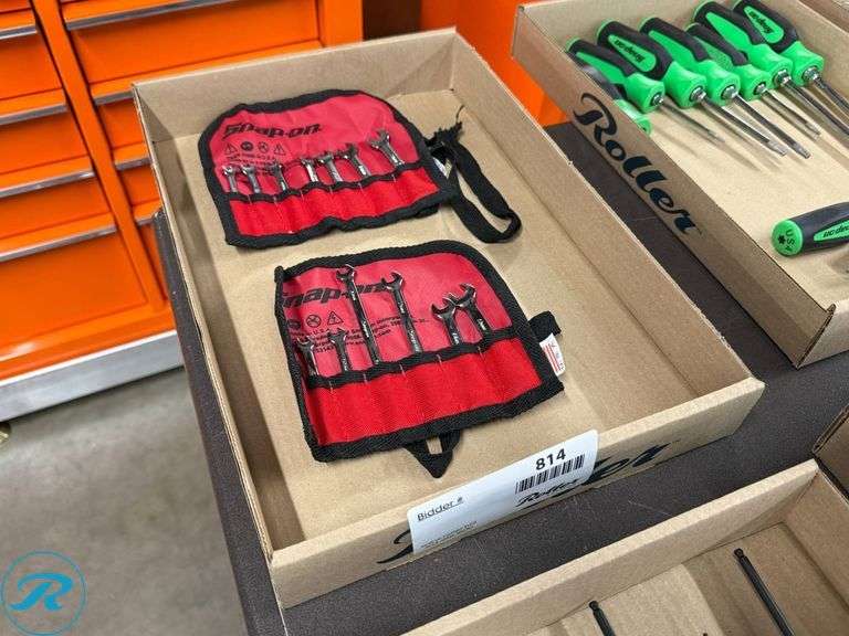 (2) Snap-On Wrench Sets, Metric - Roller Auctions