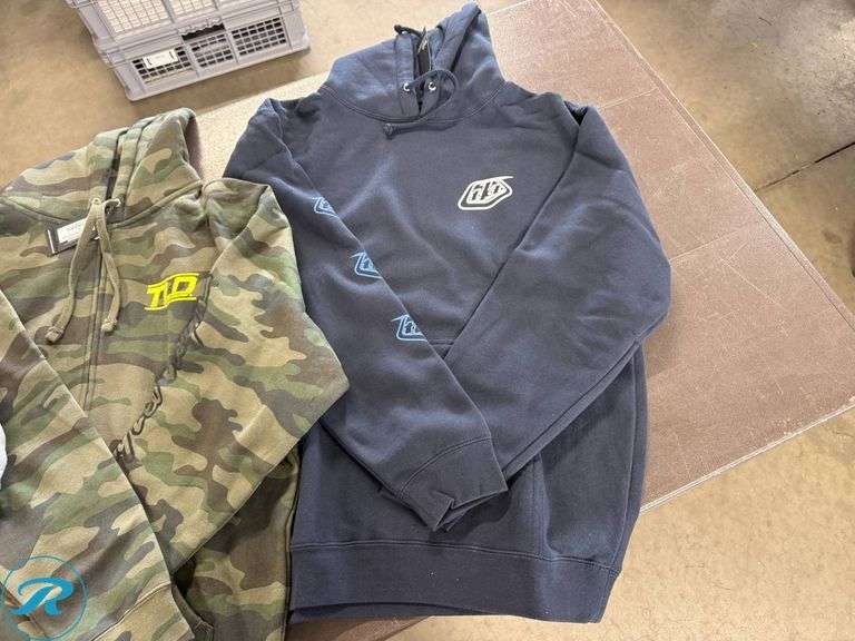 (3) Troy Lee Designs Men’s Sweatshirts, Size M - Roller Auctions