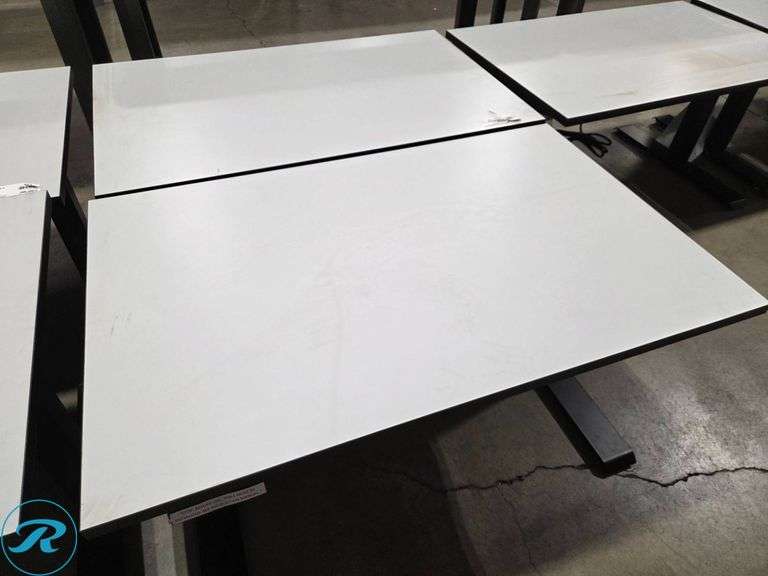 (2) Electric Adjustable Height Desks, 46" x 29"
