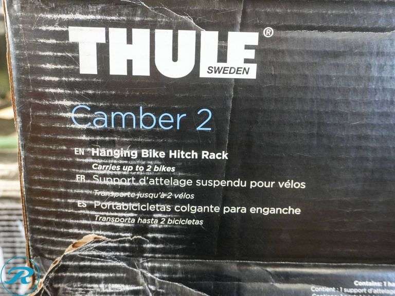 Thule Camber 2 Hanging Hitch Mounted 2-Bike Rack - Roller Auctions