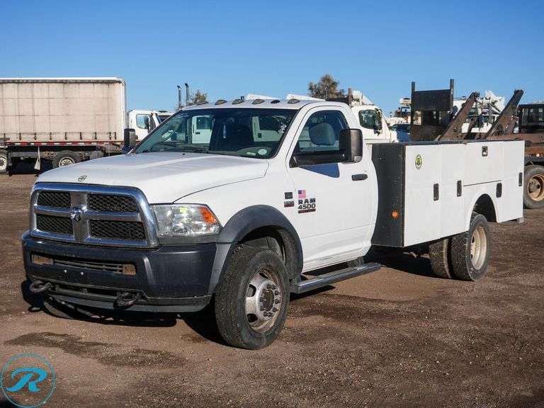 2017 Ram 4500 Heavy Duty Utility Truck - Roller Auctions